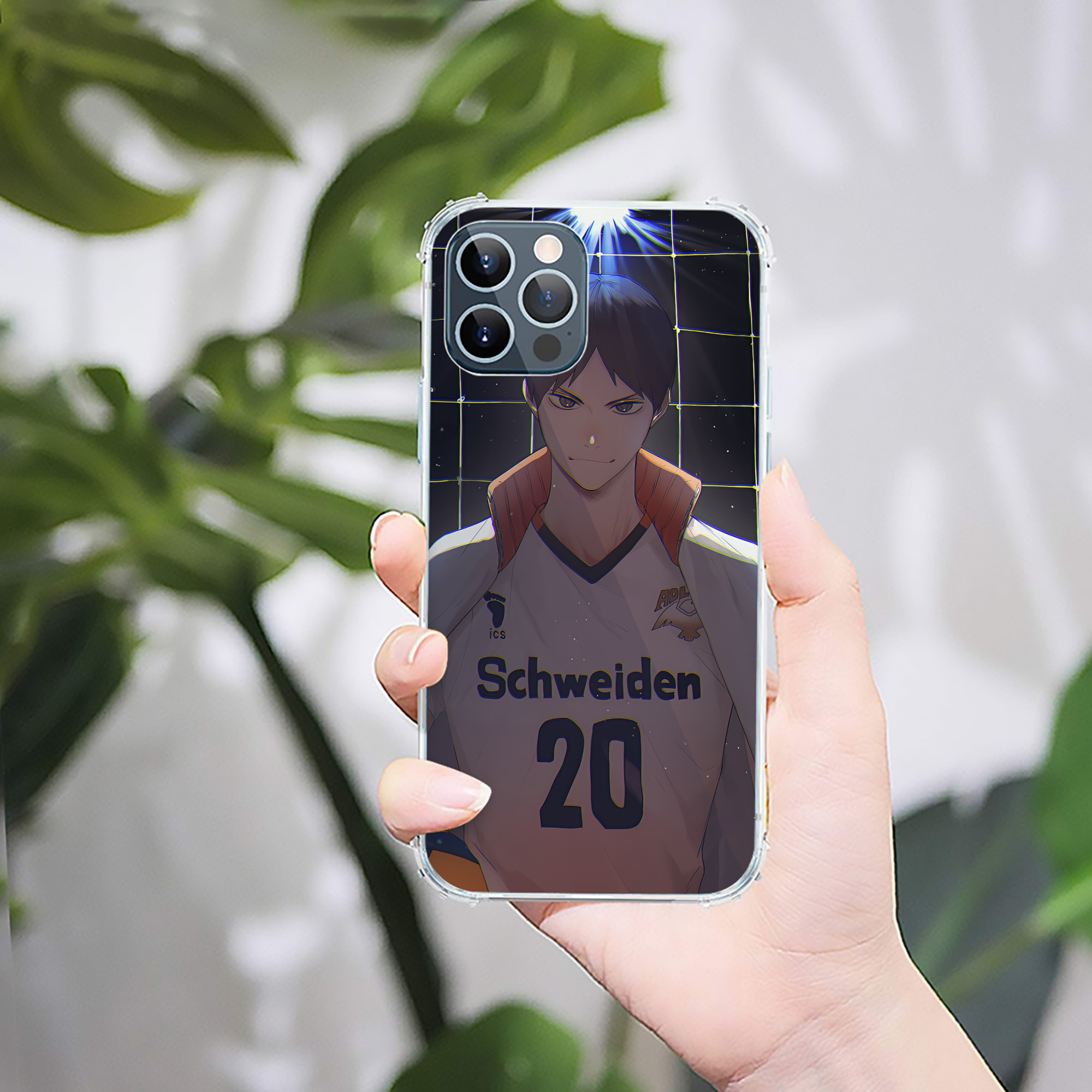 （画像用） ハイキュー!! Haikyu!! 【iPhone 12シリーズ対応】透明スマホケース（クリアソフトケース）